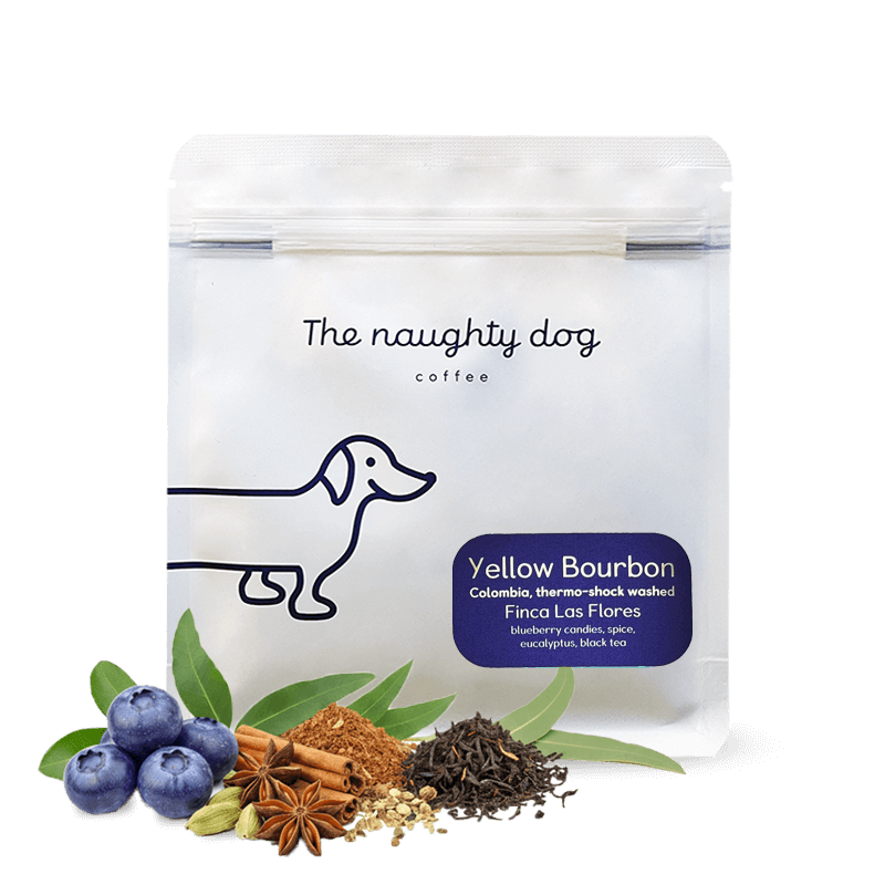 LAS FLORES Yellow Bourbon